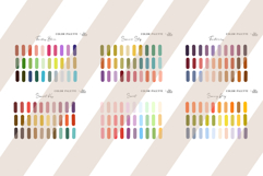 Procreate Color Palette Bundle Vol.3. 75 Procreate Swatches Product Image 10