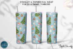 Christmas Tumbler Sublimation. 20oz Winter Tumbler Wraps PNG Product Image 6