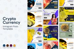 CryptoCurrency Social Media Instagram Post Template Product Image 1