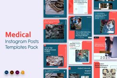Medical and Hospital Instagram Posts Social Media Kit Product Image 1