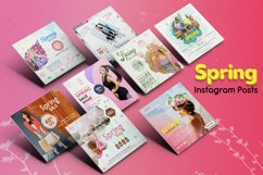 Spring Season Social Media Instagram Post Templates Product Image 2