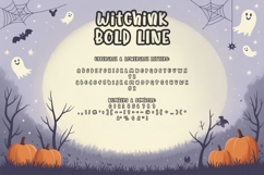 Witchink Font Bundle Cute Halloween Handwritten Fonts Pack Product Image 12