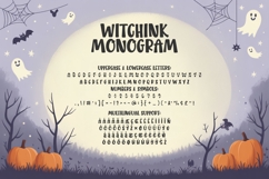 Witchink Font Bundle Cute Halloween Handwritten Fonts Pack Product Image 14