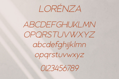 Lorenza - Elegant Sans Serif Product Image 2
