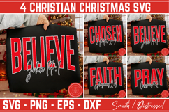 Christian Christmas Svg, Bible Verse, Faith svg, jesus svg Product Image 1