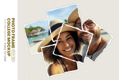 Psd Collage Photo Frame Template Product Image 1