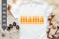 Mama Svg. Five times Mama Svg. Mother's Day Svg Product Image 1