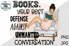 Funny Girl Reading Books Tumbler Sublimation Png Product Image 2