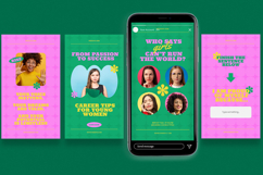 Yudas - Empowering Youth Women Instagram Story &amp; Canva Product Image 2