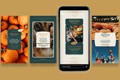 Lambu - Harvest Celebration Instagram Story &amp; Canva Template Product Image 2