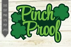 Pinch Proof Svg. St Patricks Day Shirt Svg. St. Patricks Day Product Image 2
