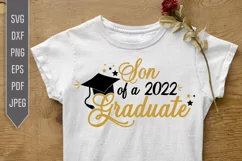Son of a 2022 Graduate Svg. Graduate's Son Svg Product Image 1