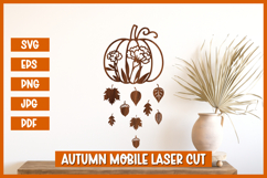 Autumn Mobile Laser cut SVG, Mobile Laser cut SVG Product Image 1