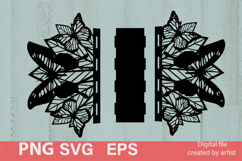 Carved napkin holder SVG, napkin organizer SVG, home decor, Product Image 2