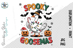 Spooky Goosemas Halloween Christmas Mash Product Image 1