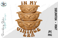 In My Vintage Era Western Pyrex Bowl Stack Product Image 1