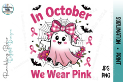 In October We Wear Pink Coquette Ghost Product Image 1