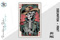 Queen of Hearts Tarot Card Halloween Product Image 1