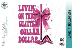 Livin&#039; On That Glitter Collar Dollar Product Image 1