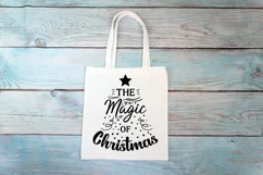 Christmas SVG The Magic Of Christmas Cricut Quote File Product Image 3