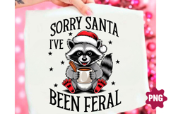 Sorry Santa I&#039;ve Been Feral PNG Product Image 5