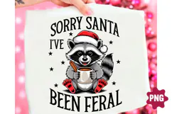 Sorry Santa I've Been Feral PNG Product Image 5