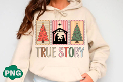 True Story PNG, Christian Christmas PNG Product Image 2