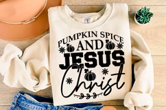 Pumpkin Spice and Jesus Christ SVG Fall Product Image 5