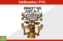 67 Meme Tangled Reindeer Funny Christmas t-shirt sublimation Product Image 1
