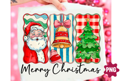 Preppy Christmas Santa Christmas Tree Product Image 4