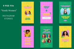 Yudas - Empowering Youth Women Instagram Story &amp; Canva Product Image 3