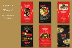 Icini - Neon Restaurant Instagram Story &amp; Canva Template Product Image 3