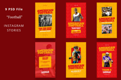 Gara - American Football Team Instagram Story &amp; Canva Templa Product Image 3