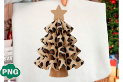 Christmas Tree Png, Leopard Christmas Product Image 1