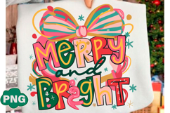 Pink Glitter Coquette Christmas Tree Png Product Image 2