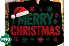 Merry Christmas Png Crochet Yarn Png Product Image 2