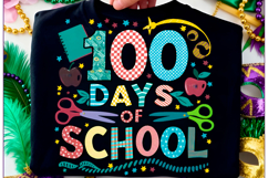100 Days of School PNG School Shirt Png Product Image 1