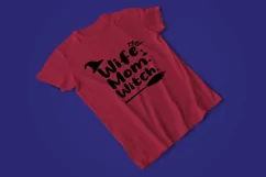 Halloween SVG Wife Mom Witch Funny Cricut Quote Product Image 2