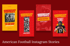 Gara - American Football Team Instagram Story &amp; Canva Templa Product Image 4