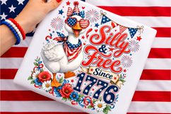 Silly &amp; Free Since 1776 Goose 250th Product Image 1
