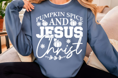 Pumpkin Spice and Jesus Christ SVG Fall Product Image 4