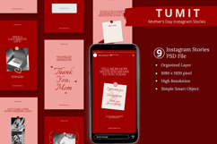 Tumit - Mother's Day Instagram Story &amp; Canva Template Product Image 1