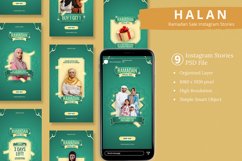 Halan - Ramadan Fashion Sale Instagram Story &amp; Canva Templat Product Image 1