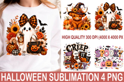Trending Halloween PNG Halloween Shirt Sublimation Png Product Image 1