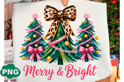 Merry and Bright Christmas Tree Coquette Product Image 1
