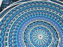 M50 - Layered Mandala SVG File, Cut file Mandala dxf Product Image 6