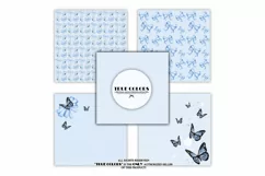 Blue dreams Baby Boy Paper Pack Fashion Illustration Product Image 2