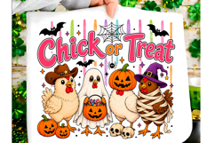Chick or Treat Chicken Crew PNG Product Image 1