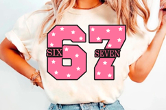 Six Seven Birthday Meme Shirt Design Svg Product Image 2