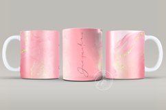 Marble Pattern Mug Sublimation Design, 11 &amp; 15 Oz Mug Design Product Image 1
